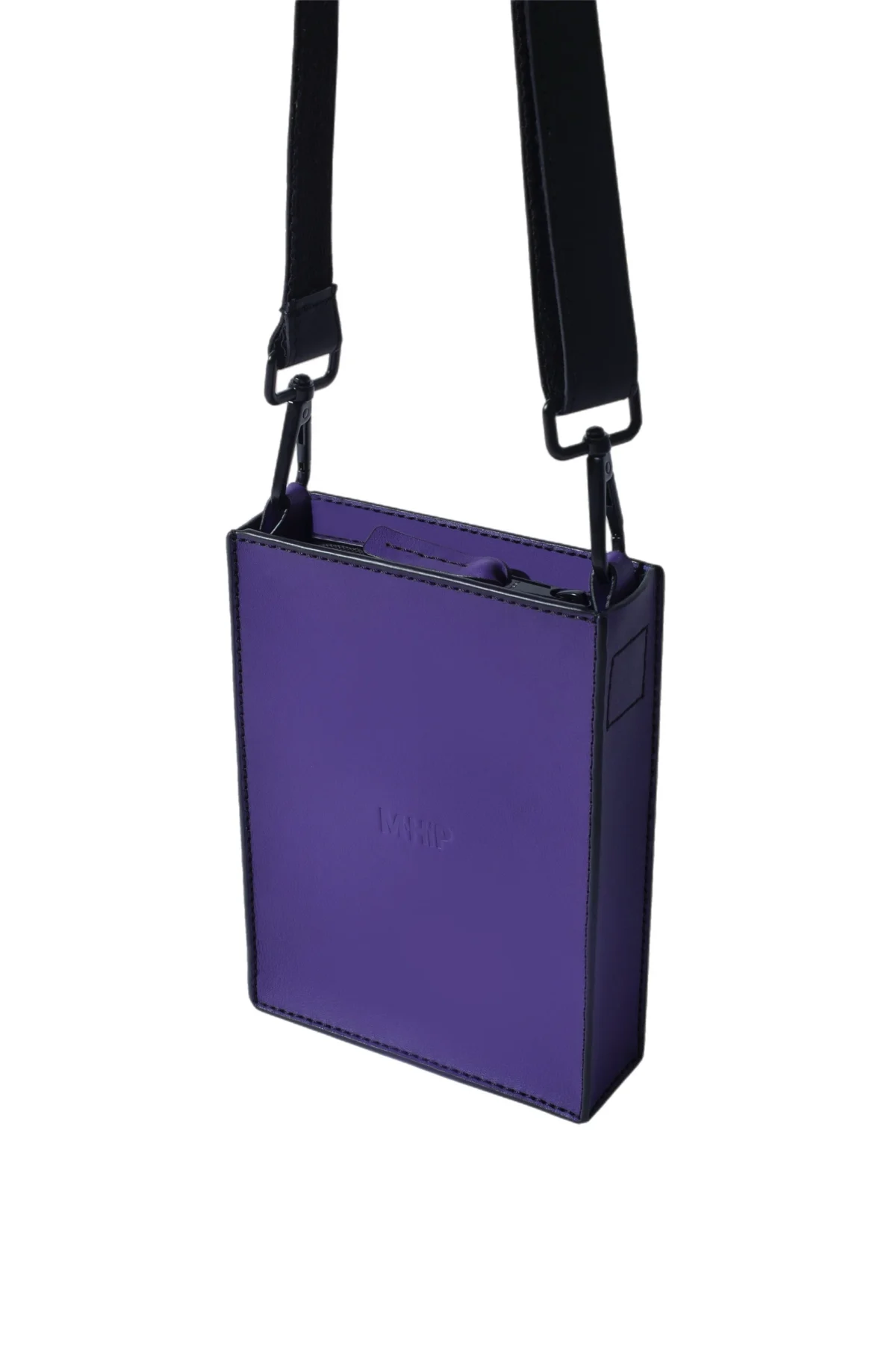 M.hip Versatility Bag XS vertical - Violet, leather bag product photo 8