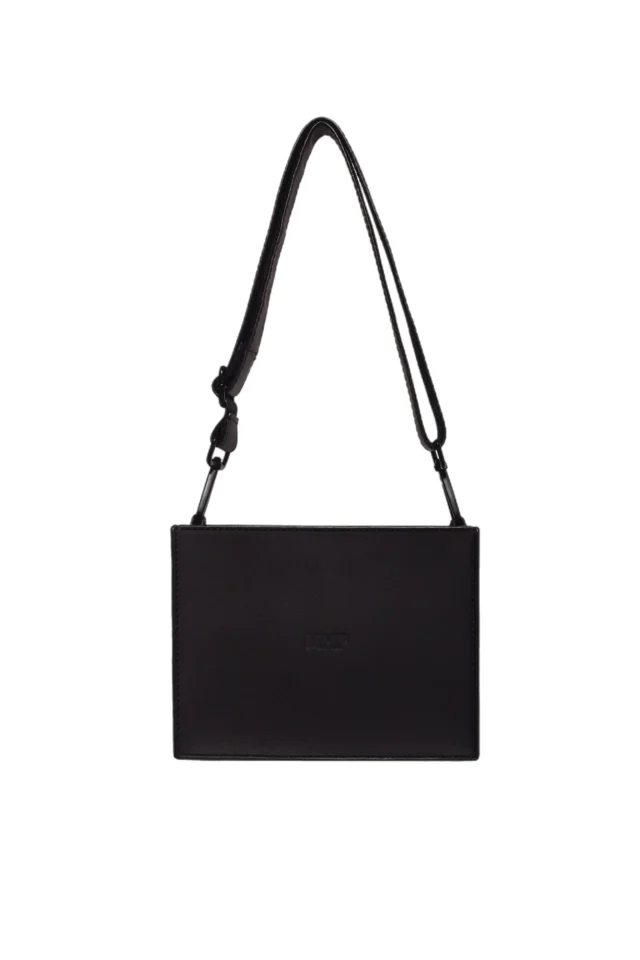 M.hip Versatility Bag XS horizontal Total Black, leather bag product photo 1