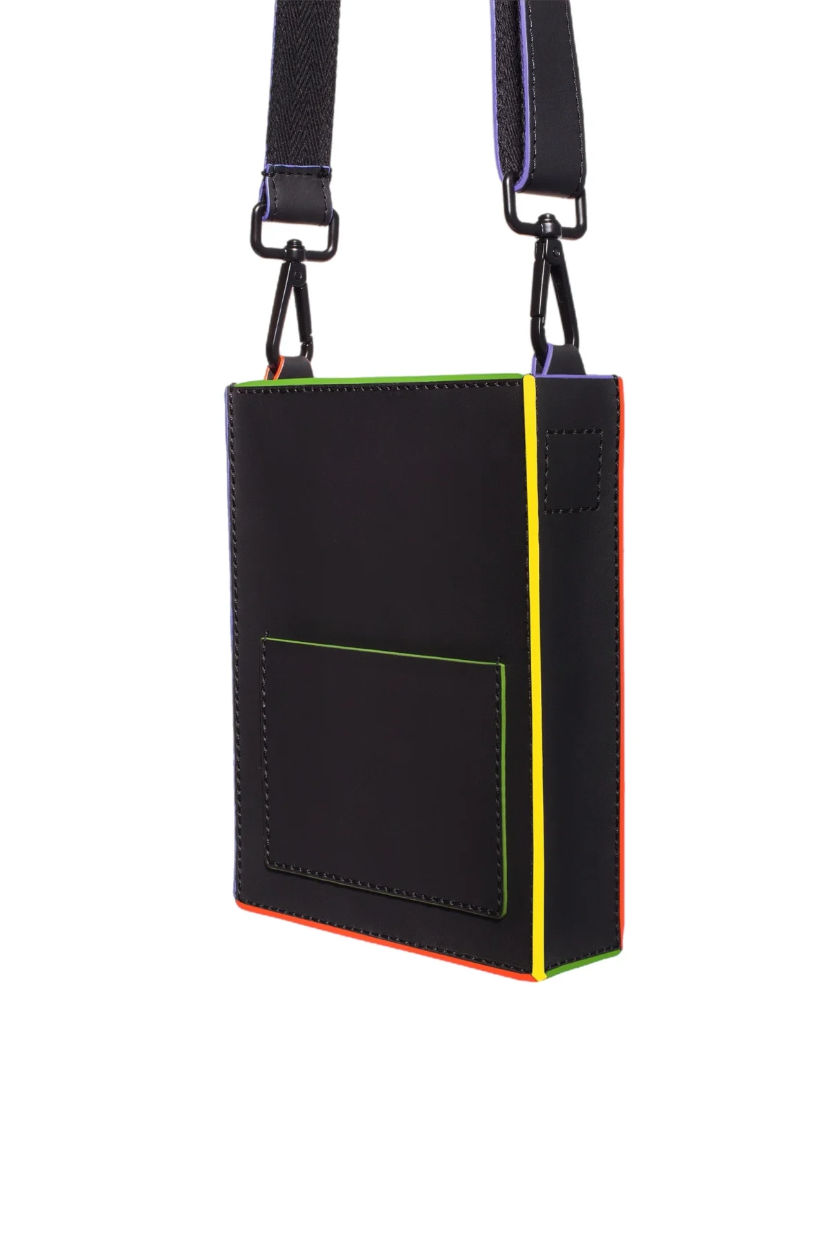 M.hip Versatility Bag XS vertical Purple/Orange, leather bag product photo 5