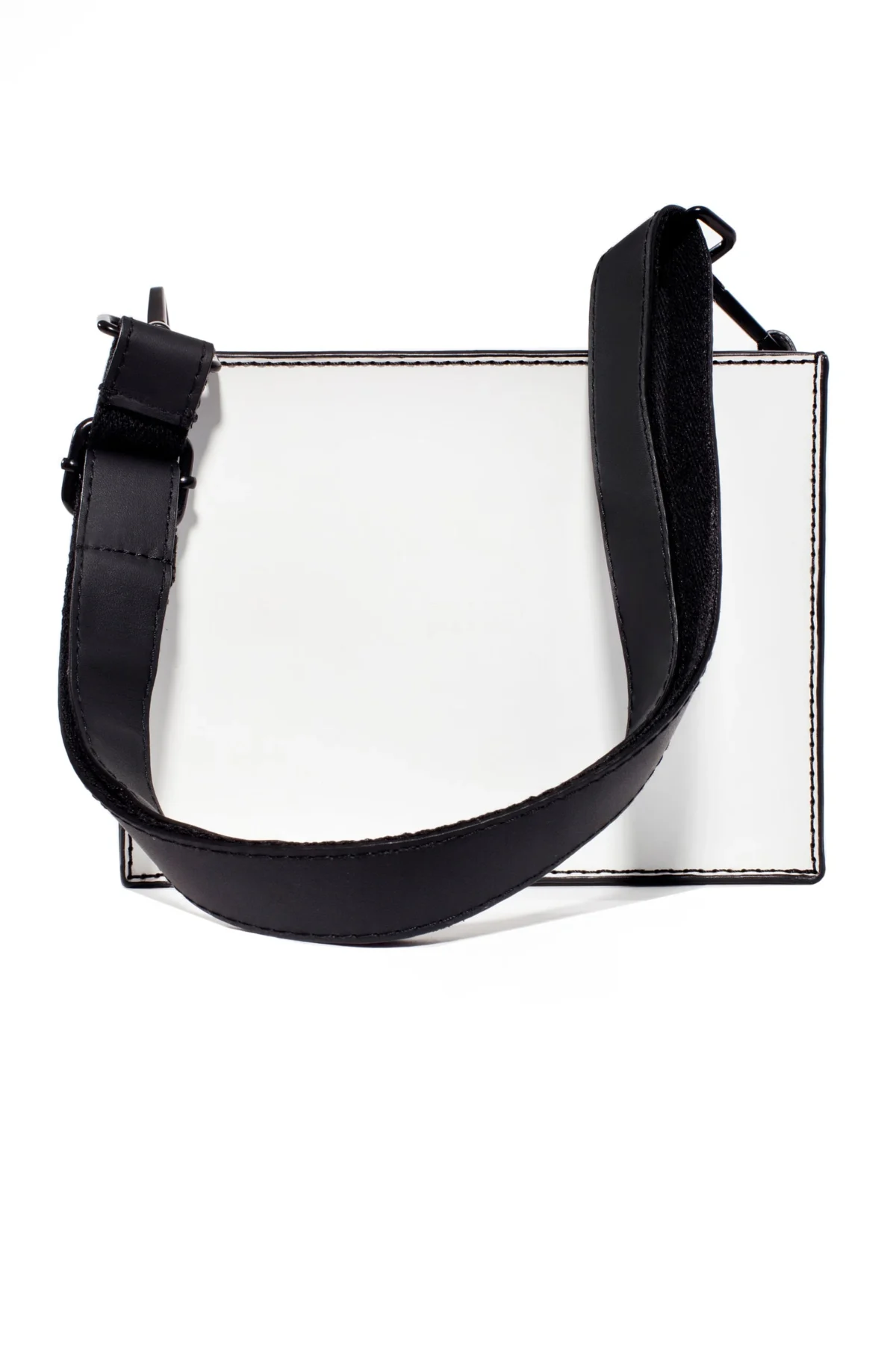 M.hip Versatility Bag XS horizontal White & Black, leather bag product photo 2