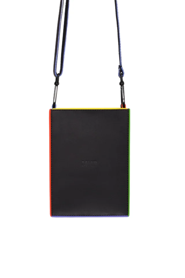 M.hip Versatility Bag XS vertical Purple/Orange, leather bag product photo 1