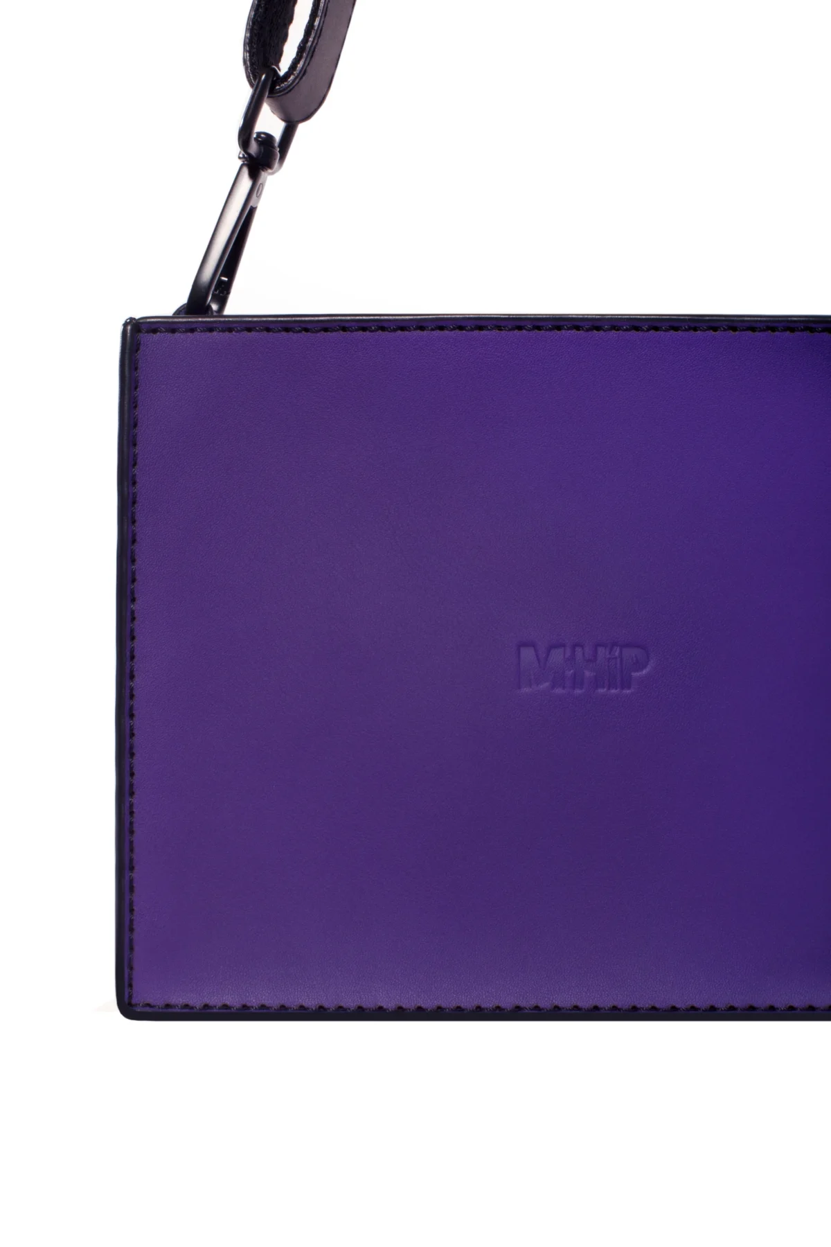 M.hip Versatility Bag XS horizontal Violet, leather bag product photo 2
